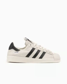 Adidas 阿迪达斯，Superstar 82 SFTM，JQ0958，（CREWHT/CBLACK/OWHITE）11.5 - 奶白/炭黑/奶白 - 查看 3