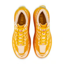 HOKA，U 飞速山羊 2，1162710-DRL，（黎明之光 / 太阳珊瑚）M12/W13 - 拂曉光/日珊瑚 - 查看 2