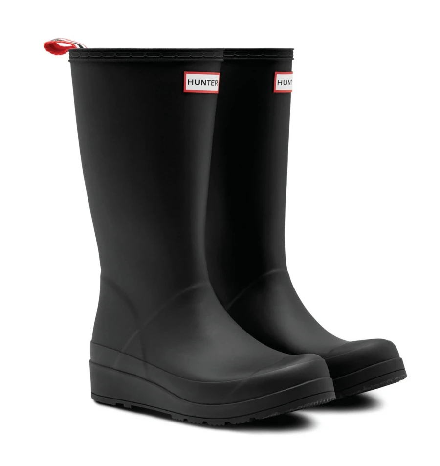 Hunter Original Play Boot 女式高筒休闲靴 - 黑色 - 查看 1