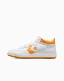 Converse, Fastbreak Pro Mid, A8687C, (TRẮNG/VÀNG NHẸ/TRẮNG) 1 - Trắng/Vàng nhạt/Trắng - Xem 1