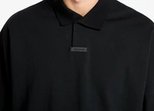 Pique Polo, 125HO244330F, (BLACK) M Men Sports Tees - black - View 3