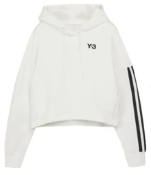 Adidas W CH1 Stripes Hoodie - Pure white/black - View 1