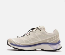 Salomon，XT-6，L47582700，（杏仁奶/Slv Cl/Libert）12 - 杏仁奶/銀色/自由灰 - 查看 1