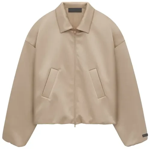 FOG ESSENTIALS 缎面尼龙飞行员夹克（无填充），202HO245397FW，（沙漠沙色）M码 - 沙漠沙色 - 查看 1