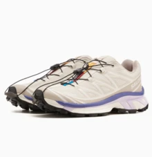 Salomon，XT-6，L47582700，（杏仁奶/Slv Cl/Libert）12 - 杏仁奶/銀色/自由灰 - 查看 2