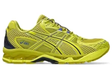 Asics，Gel-Nimbus 10.1，1203A599-300，（海带/柠檬火花）5.5 - 海帶綠/檸檬亮黃 - 查看 2