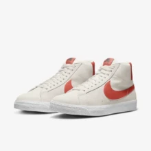Nike, SB Zoom Blazer Mid, FD0731-003, (PHANTOM/COSMIC CLAY-TRẮNG-FIR) 6.5 - Phantom Black/Cosmic Pottery-White-Fir Green - Xem 3