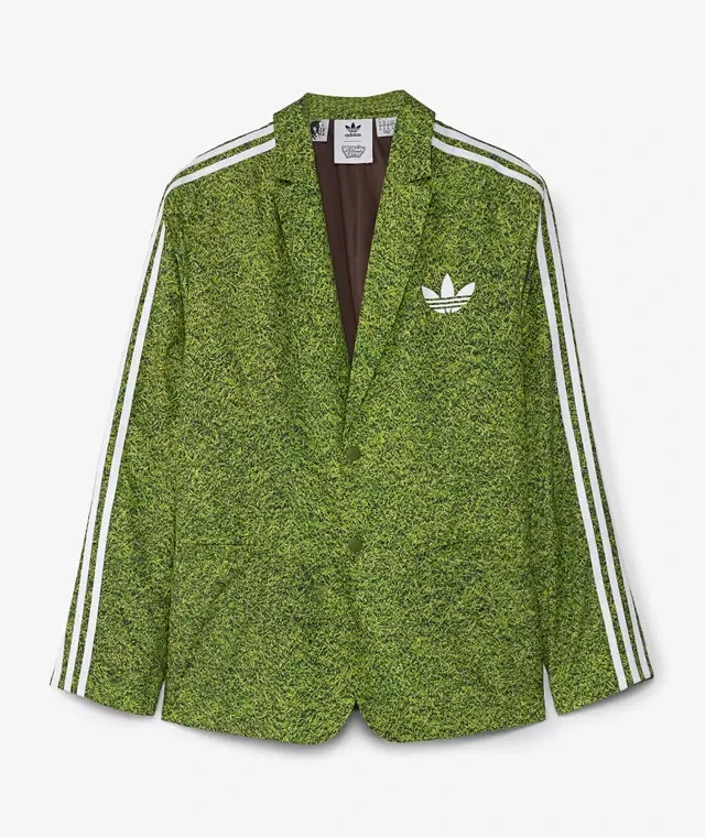 Adidas KF 绿色西装外套 - 迷彩圖案 - 查看 1