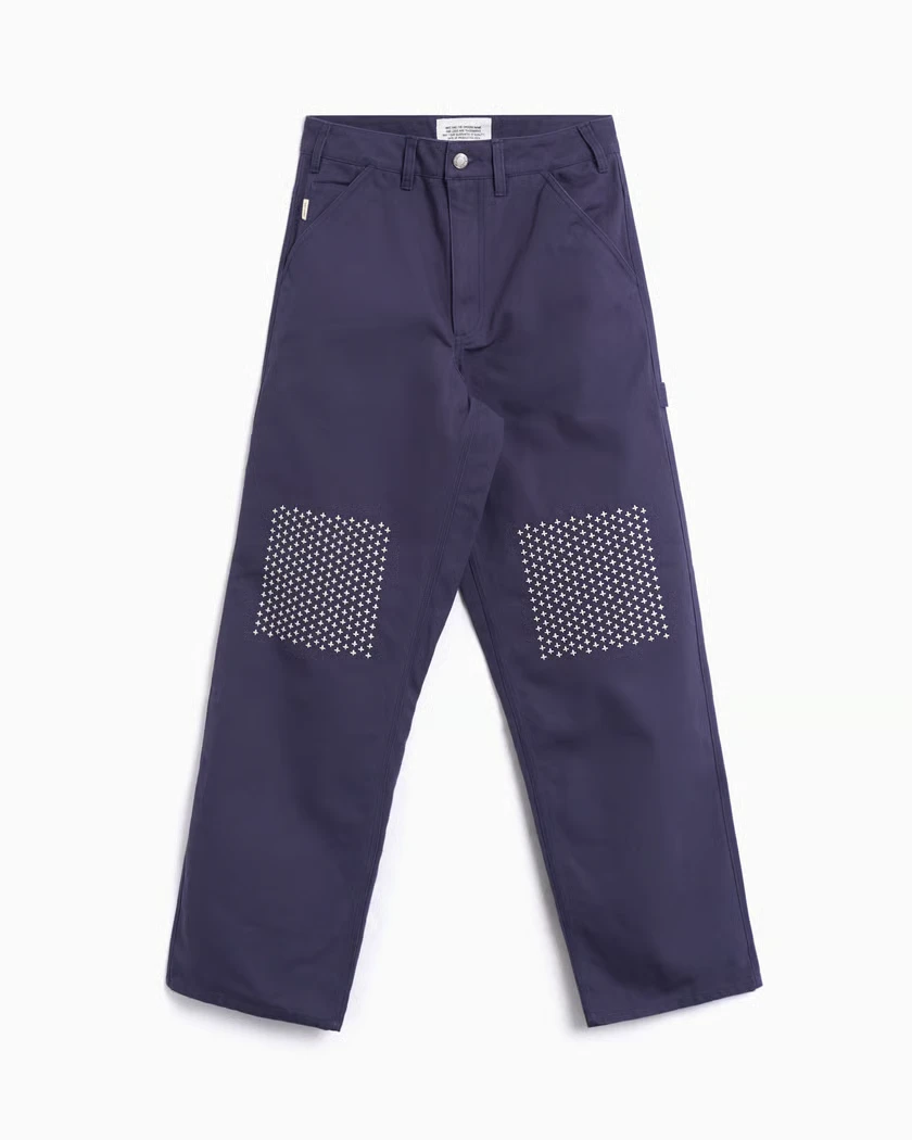 Nike，M NL Carpenter Pant Sashiko，HJ8478-437，（雷霆蓝/幻影蓝/雷霆蓝）30 - 雷霆藍/幻影黑/雷霆藍 - 查看 1