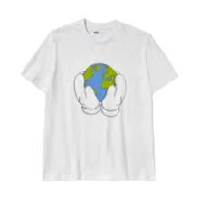 Uniqlo T-SHIRT PEACE FOR ALL S.S - White - View 4