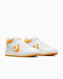 Converse, Fastbreak Pro Mid, A8687C, (TRẮNG/VÀNG NHẸ/TRẮNG) 1 - Trắng/Vàng nhạt/Trắng - Xem 2
