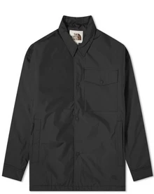 The North Face 教练夹克，NF0A8322KX7，（TNF 黑色/TNF 黑色）M 码 - 北黑/北黑 - 查看 1