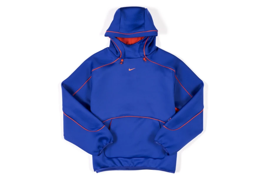 Nike，Project F.R.O.G. 套头连帽衫，HQ0465-539，（深夜/深红色/深红色）M - 午夜藍/淺猩紅/淺猩紅 - 查看 1