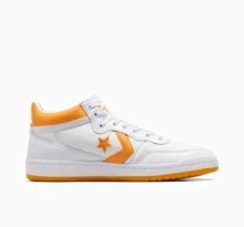 Converse, Fastbreak Pro Mid, A8687C, (TRẮNG/VÀNG NHẸ/TRẮNG) 1 - Trắng/Vàng nhạt/Trắng - Xem 3