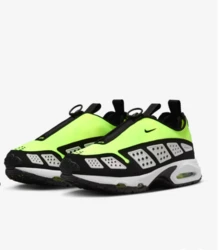 Nike Air Max 女款休閒鞋 輕量緩震 透氣舒適 厚底 Logo 親膚 百搭配色 適合日常健身通勤下班休閒旅遊約會 黑色 FZ2068-700 - 電光綠/黑色-白色 - 查看 3