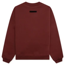 FOG ESSENTIALS Fleece Crewneck, 785HO242066K, (CRIMSON) 8 - scarlet - View 2