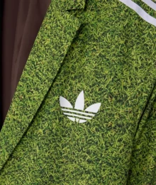 Adidas KF 绿色西装外套 - 迷彩圖案 - 查看 3