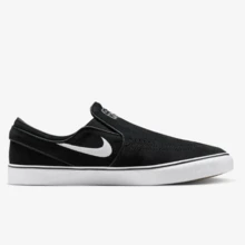 Nike, SB Janoski+ Slip, FN5893-001, (黑/白-黑-黑) 12 - 黑色/白色-黑色-黑色 - 查看 3