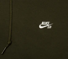 Nike，SB，羊毛套衫滑板帽衫，FV7351-355，（SEQUOIA/白色）S - 紅杉/白 - 查看 1