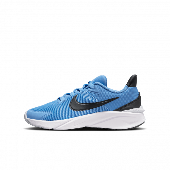 NIKE STAR RUNNER 4 NN GS - 藍色 - 查看 1