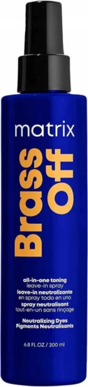Matrix Total Results Brass Off Toning Leave-In Spray 6.7oz/200ml Birthday Graduation Party Travel Camping Outdoors School Campus Trip Festivals Anniversary Office Winter Christmas Special Occasions, Party