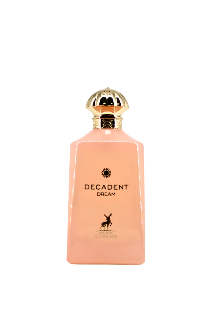 Maison Alhambra Nước hoa Decadent Dream Eau De Parfum dạng xịt, unisex, EDP, 3.4oz/100ml, hương hổ phách và hoa. Thích hợp cho bạn gái, vợ, mẹ, bạn bè, người yêu, chồng, cha, anh trai, sinh nhật, tốt nghiệp, tiệc tùng, du lịch, cắm trại, hoạt động ngoài trời, trường học, chuyến đi dã ngoại, lễ hội, kỷ niệm, văn phòng, mùa đông, Giáng sinh, các dịp đặc biệt, tiệc tùng. - EDP - Xem 1