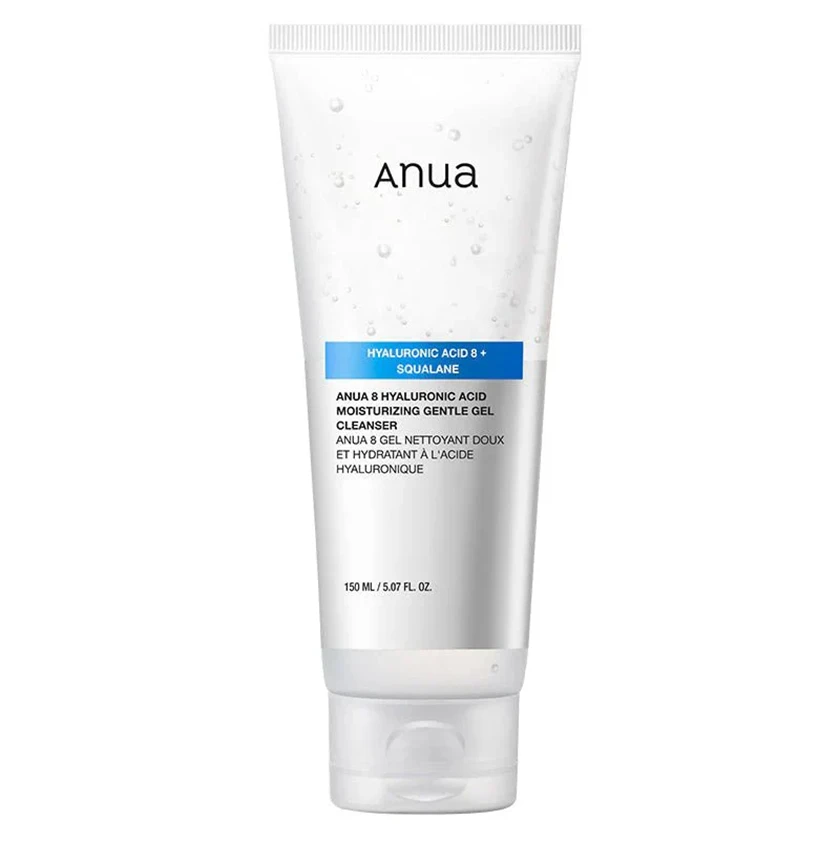 Anua Sữa rửa mặt dạng gel dưỡng ẩm Hyaluronic nhẹ nhàng 5.07oz/150ml - Nhiều màu - Xem 1