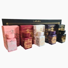Lattafa Badee Al Oud 5 件迷你套装（男女通用）（Glory EDP 5ml+Amethyste EDP 5ml+Hone & Glory EDP 5ml+Sublime EDP 5ml+Noble Blush EDP 5ml）AE 迷你套装 0.17oz/5ml*5 - 多樣化香型 - 查看 3