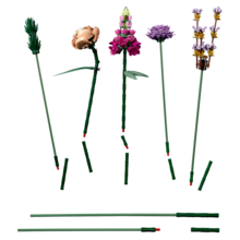 LEGO Bó hoa Icons 10280 – Hoa nhân tạo lắp ráp, Trang trí nhà cửa sáng tạo, Quà tặng độc đáo cho người lớn từ 18 tuổi trở lên, Quà tặng mùa cưới/âm nhạc - Nhiều màu - Xem 6