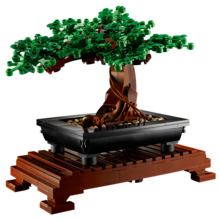 LEGO Icons 盆景树 10281 – 可拼装植物套装，创意家居装饰，适合 18 岁及以上成年人的放松礼物，音乐/婚礼季礼物 - 彩色 - 查看 4
