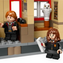 LEGO Expreso de ™ y Estación de Hogsmeade™ 76423 - Conjunto de tren y estación construible, incluye minifiguras de magos, juego mágico, regalo popular para niños de 8+ años, regalo musical/de temporada de bodas - Multicolor - Ver 11