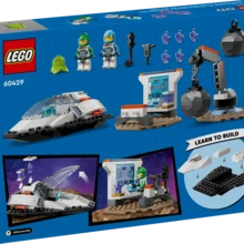 LEGO Bộ đồ chơi khám phá tàu vũ trụ và tiểu hành tinh 60429 – Bộ đồ chơi thám hiểm không gian với tàu vũ trụ và tiểu hành tinh có thể lắp ráp, bao gồm các mô hình phi hành gia thu nhỏ, đồ chơi STEM, quà tặng phổ biến cho trẻ em từ 4 tuổi trở lên, quà tặng mùa lễ hội âm nhạc/đám cưới. - Nhiều màu - Xem 7