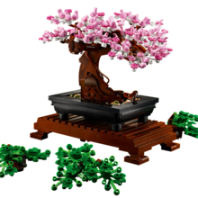 LEGO Icons 盆景树 10281 – 可拼装植物套装，创意家居装饰，适合 18 岁及以上成年人的放松礼物，音乐/婚礼季礼物 - 彩色 - 查看 2