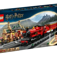 LEGO Expreso de ™ y Estación de Hogsmeade™ 76423 - Conjunto de tren y estación construible, incluye minifiguras de magos, juego mágico, regalo popular para niños de 8+ años, regalo musical/de temporada de bodas - Multicolor - Ver 8