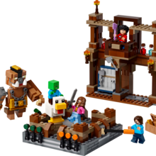 LEGO Minecraft 21272 - Conjunto de aventura de Minecraft construible con personajes icónicos, construcción creativa, regalo popular para niños de 10+ años, regalo de temporada musical/de boda - Multicolor - Ver 2