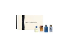 Dolce & Gabbana 杜嘉班纳男士迷你香水4件套（K淡香水5毫升+浅蓝淡香水4.5毫升+K香水5毫升+The One淡香水5毫升） 杜嘉班纳男士迷你香水4件套：K淡香水5毫升+浅蓝淡香水4.5毫升+K香水5毫升+The One淡香水5毫升（硬质） 0.16盎司/5毫升*3+0.15盎司/4.5毫升 - 多樣化香型 - 查看 1