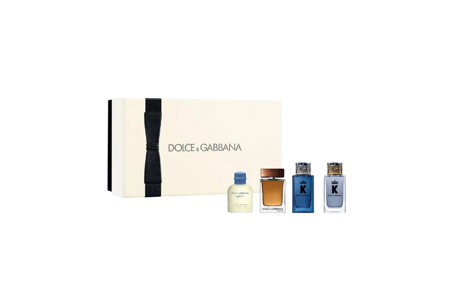 Dolce & Gabbana 杜嘉班纳男士迷你香水4件套（K淡香水5毫升+浅蓝淡香水4.5毫升+K香水5毫升+The One淡香水5毫升） 杜嘉班纳男士迷你香水4件套：K淡香水5毫升+浅蓝淡香水4.5毫升+K香水5毫升+The One淡香水5毫升（硬质） 0.16盎司/5毫升*3+0.15盎司/4.5毫升 - 多樣化香型 - 查看 1