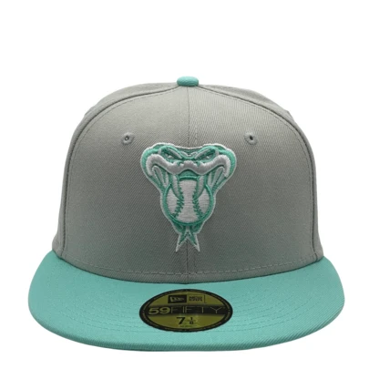  Arizona Diamondbacks Batting Practice New Era Grey/Teal 9FIFTY Adjustable Snapback Hat