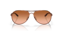 Oakley 女士 OO4079 反馈飞行员太阳镜 - Rose Gold/Vr50 Brown Gradient - 查看 2