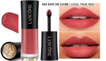 Lancôme L'Absolu Rouge Drama Ink Son Môi Dạng Lỏng Bán Mờ 555 Soif De Vivre 0.2oz/6ml - 555 Soif De Vivre - Xem 3