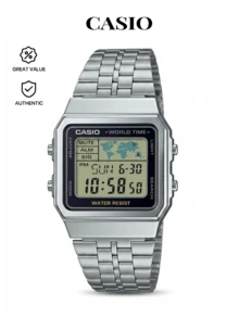 Casio 卡西欧 MTP-V006L-7BUDF 手表，适合作为送给男友、父亲生日或节日的礼物 - Black Leather Analog - 查看 1