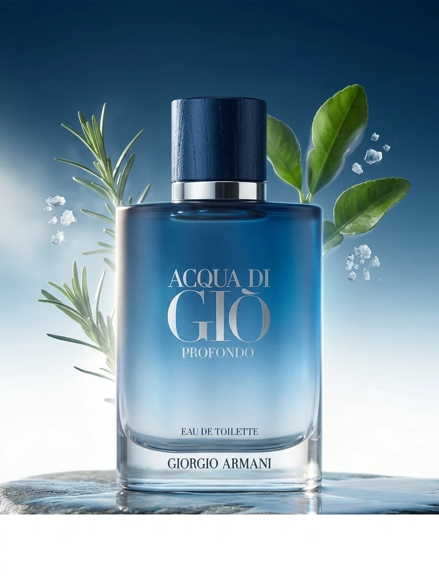 Giorgio Armani Acqua Di Gio Profondo 男士淡香水喷雾 FR EDT 1.7 盎司/50 毫升 - 美東時間 - 查看 1