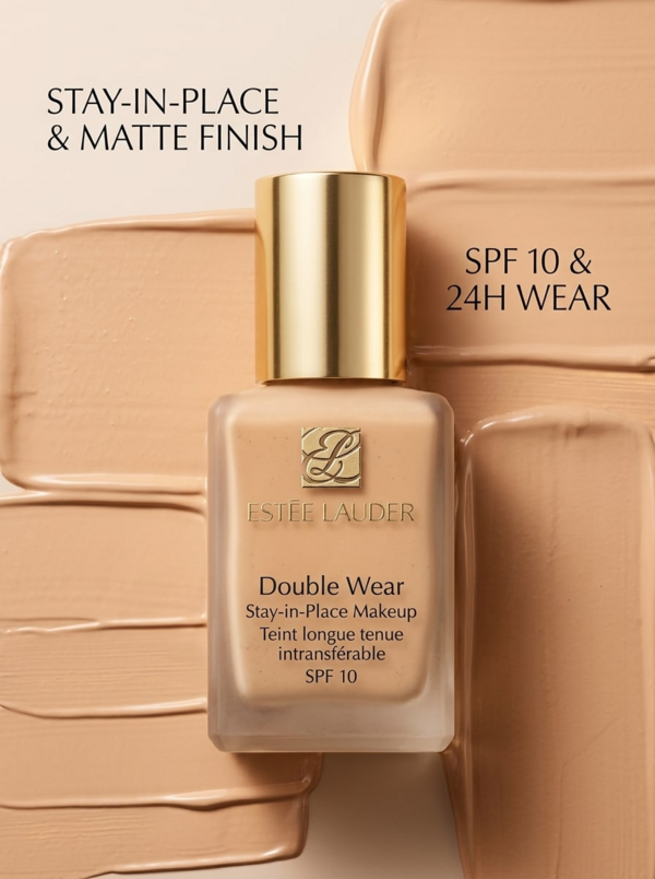 Estée Lauder Double Wear Stay-In-Place Makeup Foundation SPF10 2W2 Rattan 1oz/30ml Boyfriend Husband Father Brother Girlfriend Wife Mother Friend Birthday Graduation Party Travel Camping Outdoors School Campus Trip Festivals Anniversary Winter Christmas Special Occasions, Party