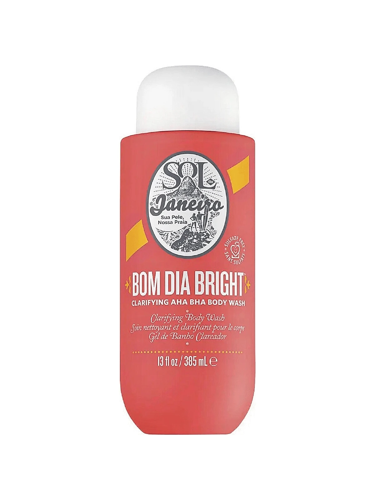 Sol de Janeiro Sữa tắm sáng da Bom Dia, 385 ml/13 fl oz, dùng tắm hàng ngày - Nhiều màu - Xem 1
