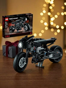 LEGO DC Comics The Batman Batcycle 42155 – Buildable Motorcycle With Batman Figure, Action-Packed Display Model, Trending Gift For Kids Ages 9+, Birthday/Holiday Season Gift - Multicolor - View 8