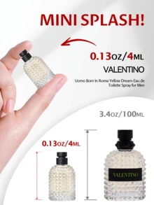 Valentino Uomo Born In Roma Yellow Dream Eau De Toilette Spray For Men EDT Mini 0.13oz/4ml,3.4oz/100ml - Perfume For Long Lasting Suitable For Birthday, Office, Gift, Daily Use - EDT - View 2