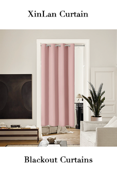 XinLan Door Curtain For Doorway Closet Door Curtain For Open Closets Blackout Privacy Thermal Insulated Temporary Room Dividers Room Darkening For Kitchen Dining Room Living Room Bedroom 1PC Pink Door Decor Pink Curtains p 56265249