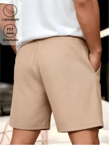 Gym Rark 2pcs Men's Sports & Outdoor Exercise Corduroy Shorts, Gym - Multicolor - View 3