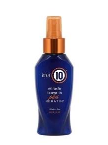 It's A 10 Kem dưỡng tóc không cần xả Miracle Leave-In Plus Keratin 120ml, cấp ẩm sâu. Thích hợp cho bạn gái, vợ, mẹ, bạn bè, người yêu, chồng, cha, anh trai, sinh nhật, tốt nghiệp, tiệc tùng, du lịch, cắm trại, hoạt động ngoài trời, trường học, chuyến đi dã ngoại, lễ hội, kỷ niệm, văn phòng, mùa đông, Giáng sinh, các dịp đặc biệt, tiệc tùng. - Nhiều màu - Xem 1