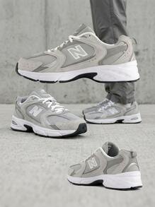 New Balance 530 女款運動鞋 舒適百搭耐穿 訓練運動鞋 黑色 MR530CK - 灰色 - 查看 4